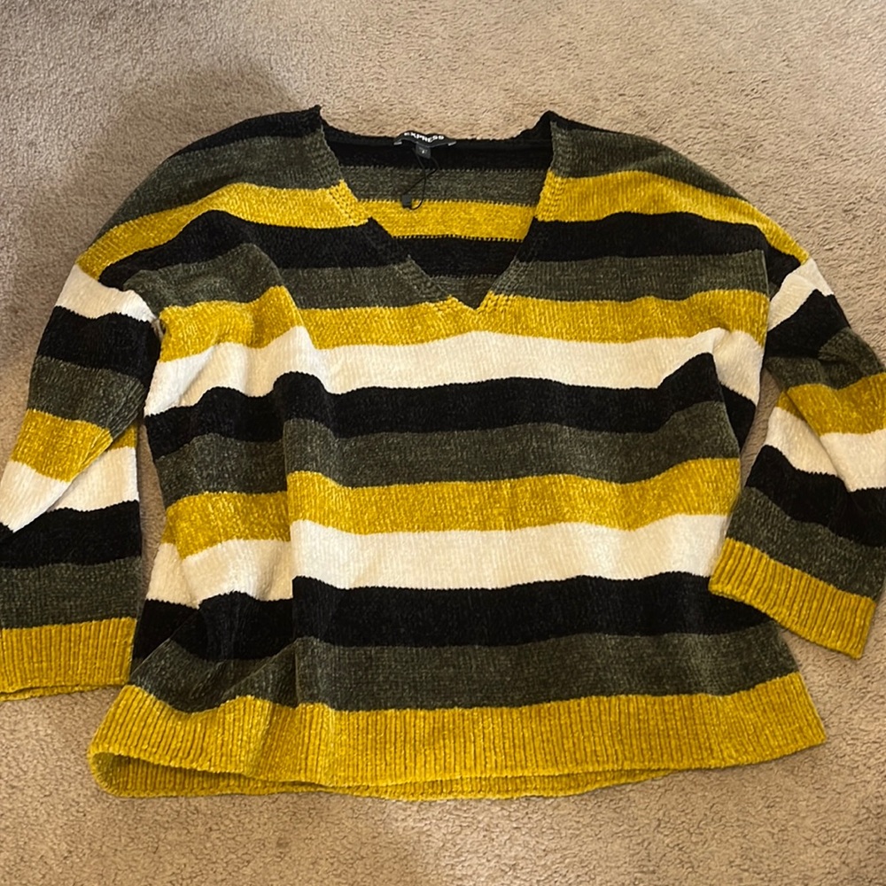 Striped sweater from Express